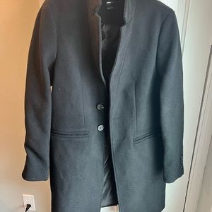 ASOS Men’s Black trench coat XS